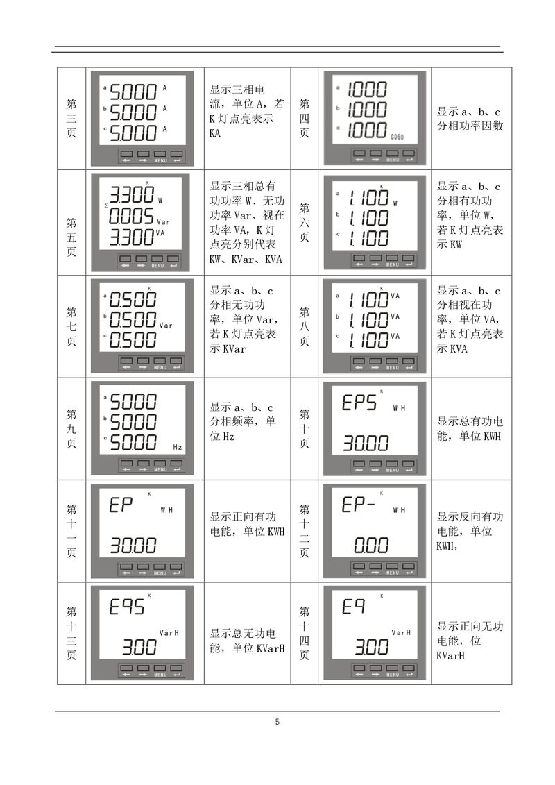 ZTC103E-數(shù)碼型-三相多功能儀表使用說(shuō)明書_page-0006